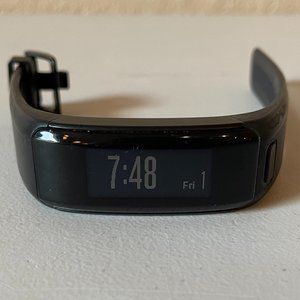 Garmin Vivosmart HR Activity Tracker Regular Fit Smart Fitness Band - Black